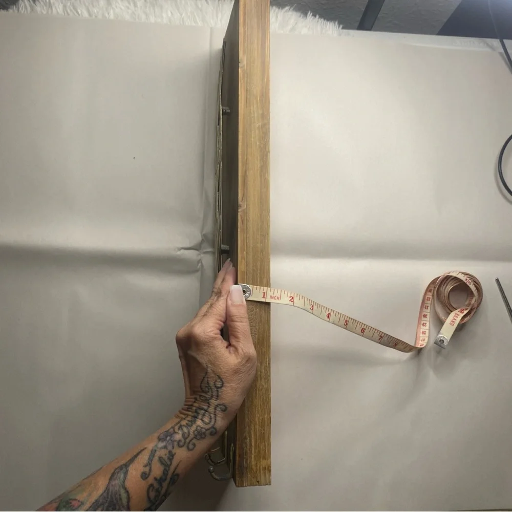 Gold Feather Wall Decor with Hooks